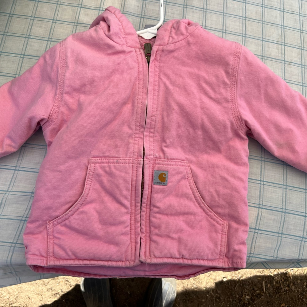 Carhartt pink toddler jacket